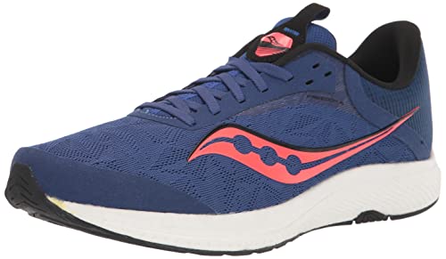 Saucony Freedom 5 Herren-Laufschuh, Saphir/Vizired, 44 EU Saucony Freedom 5 Herren-Laufschuh, Saphir/Vizired, 44 EU von Saucony