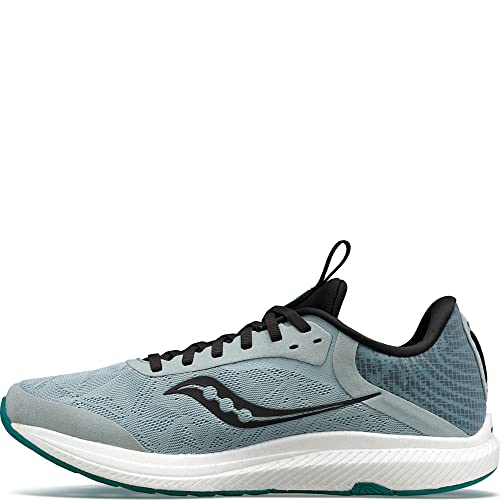 Saucony Herren Freedom 5 Laufschuh, Schiefer/Schwarz, 50 EU von Saucony