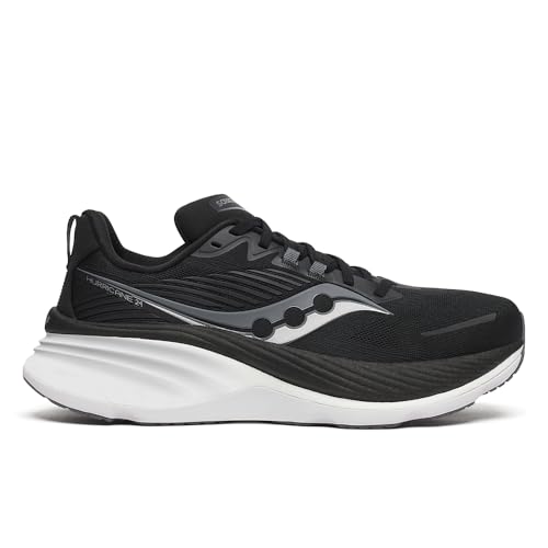 Saucony Hurricane 24 Herren-Sneaker, Schwarz/Carbon, 47 EU von Saucony