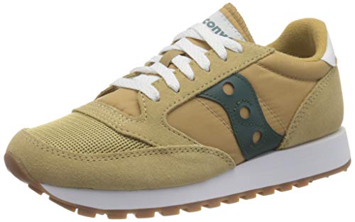 Saucony JAZZ ORIGINAL VINTAGE, Herren Sneaker, BROWN CURRY/MALLARD, 36.5 EU (3.5 UK) von Saucony