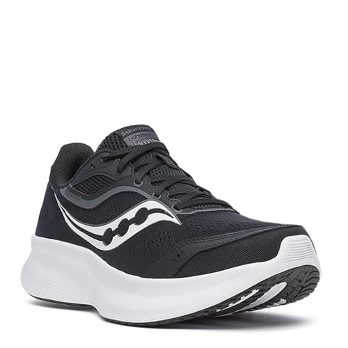 Saucony Herren-Laufschuh-Sneaker, Schwarz/Weiß, 42.5 EU Weit Saucony Herren-Laufschuh-Sneaker, Schwarz/Weiß, 42.5 EU Weit von Saucony