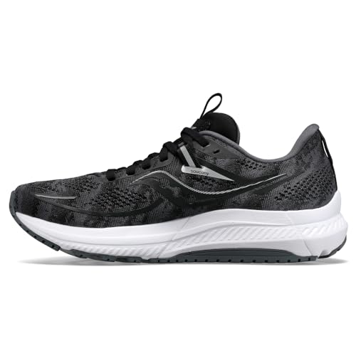 Saucony Herren Omni 21 Laufschuh, Schwarz/Weiß, 47 EU von Saucony