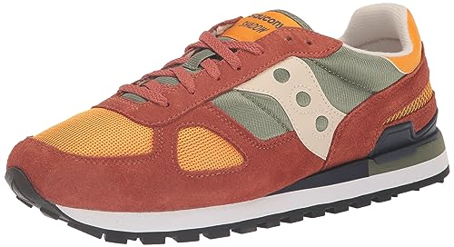 Saucony Herren Shadow Original, Laufschuhe für Herren, Medium, Grüner Rost, 43 EU von Saucony