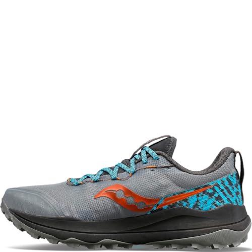 Saucony Herren Xodus Ultra 2 Laufschuhe Trailschuh Grau - Blau 44 von Saucony