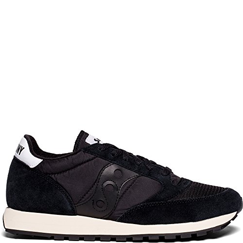 Saucony Jazz Original Vintage Herren Sportschuhe, Schwarz, 40.5 EU von Saucony