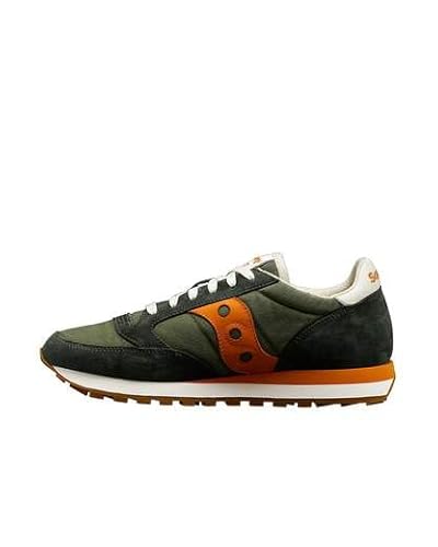 Saucony Jazz Original Schuhe Armeegrün/Orange Herren, grün, 43 EU von Saucony