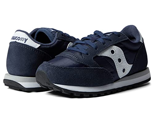 Saucony Jazz Original Sneaker, Navy/White, 34.5 EU Schmal von Saucony