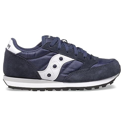 Saucony Jazz Original Sneaker, Navy/White, 38 EU Schmal von Saucony