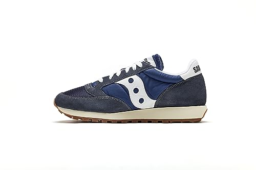 Saucony Jazz Original Vintage Herren Sportschuhe, Dark Grey Navy, 42.5 EU von Saucony