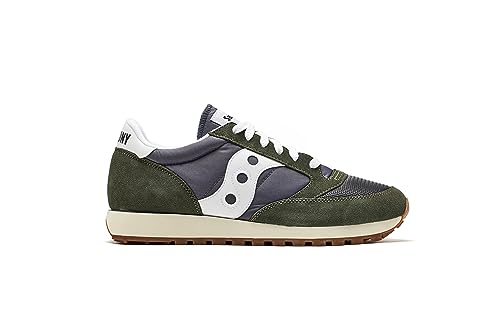 Saucony Jazz Original Vintage Herren Sportschuhe, Forest Grey, 42.5 EU von Saucony