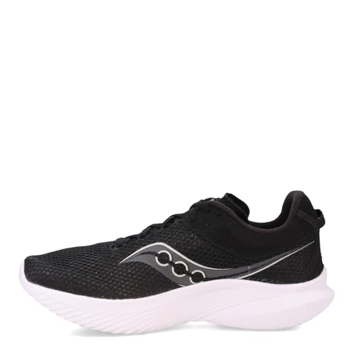 Saucony Damen Kinvara 14 Sneaker, Schwarz/Weiß, 39 EU von Saucony