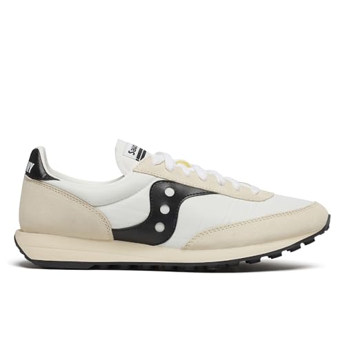 Saucony Leder Turnschuhe Trainer 80 weiß von Saucony