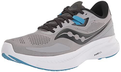 Saucony Men's Guide 15 Running Shoe, Alloy/Topaz, 11.5 von Saucony