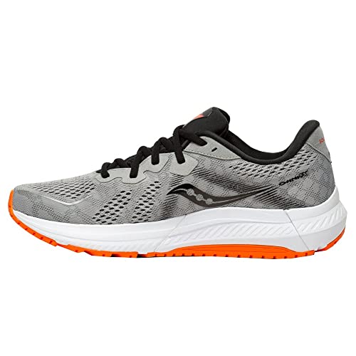 Saucony Men's Omni 20 Running Shoe, Alloy/FIRE, 10.5 von Saucony