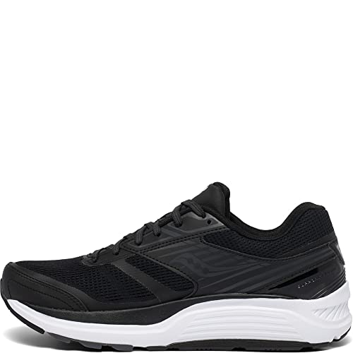 Saucony Herren Echelon 8 Laufschuh, Schwarz/Weiß, 46 EU von Saucony