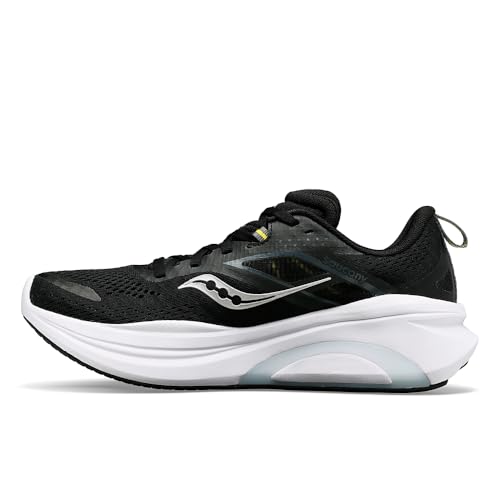 Saucony Omni 22 Damen-Sneaker, Schwarz/Weiß, 40.5 EU von Saucony