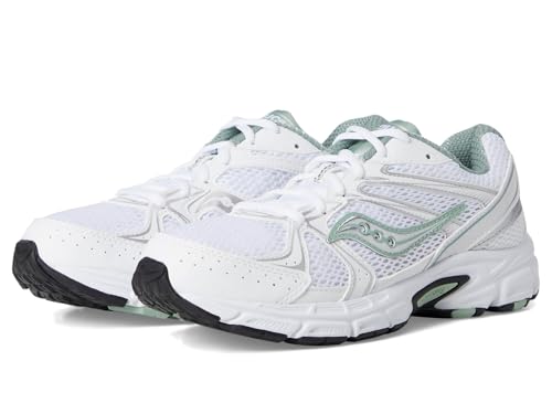 Saucony Ride Millennium Damen-Sneaker, Weiß/Salbei, 38 EU Saucony Ride Millennium Damen-Sneaker, Weiß/Salbei, 38 EU von Saucony