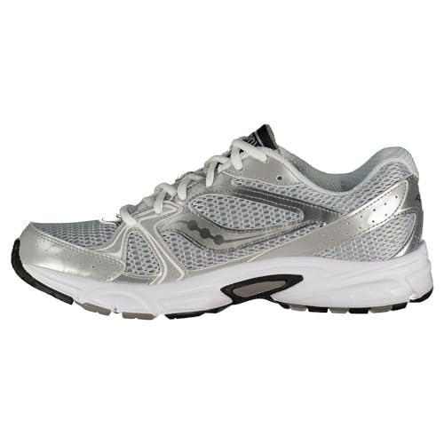 Saucony Ride Millennium Silver S70812-6 Laufschuhe für Damen und Herren, Größe 36 bis 45, silber / schwarz, 40 EU von Saucony