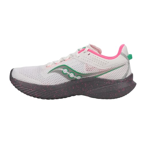 Saucony Runningschuhe Damen Laufschuhe Kinvara 14 White/Gravel 38 von Saucony