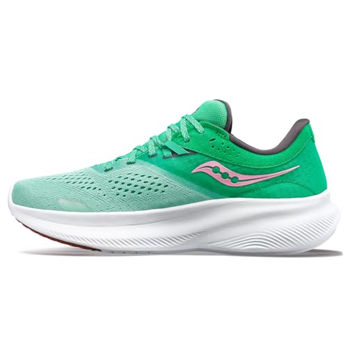 Saucony Damen Ride 16 Sneaker, Zweig/Pfingstrose, 37.5 EU Saucony Damen Ride 16 Sneaker, Zweig/Pfingstrose, 37.5 EU von Saucony
