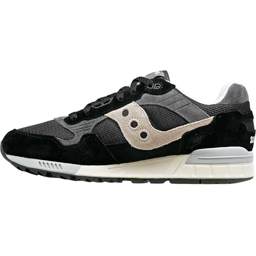 Saucony Unisex Shadow 5000 Sneaker Farbe: Schwarz/Beige (26); Größe: EUR 46 | US 11.5 | UK 10.5 von Saucony