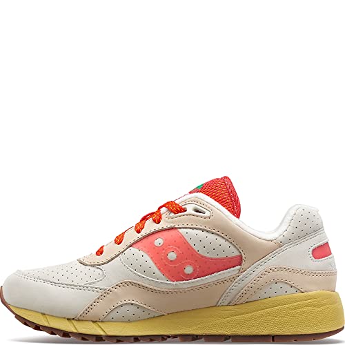 Saucony Schuhe Shadow 6000 New York Cheesecake Code S70700-1, Beige Rot, 36 EU von Saucony