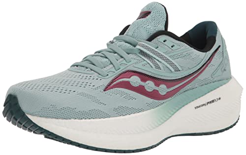 Saucony Triumph 20 Damen-Laufschuh, Mineral Berry, 40.5 EU von Saucony