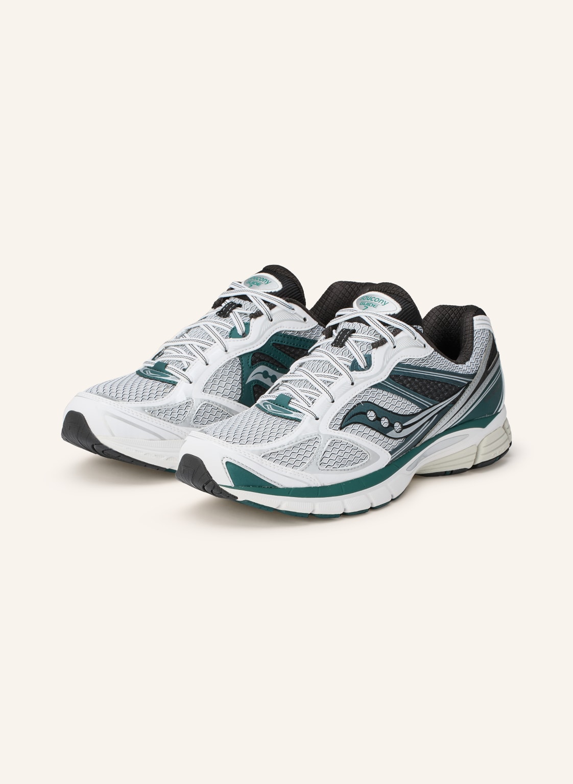 Saucony Sneaker Progrid Guide 7 weiss von Saucony