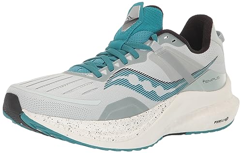 Saucony Women's Tempus Sneaker, Glacier/Ink, 40.5 EU von Saucony
