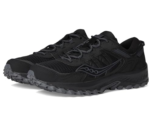 Saucony Unisex-Erwachsene Grid Peak Sneaker, Schwarz, 10.5 Women/9 Men von Saucony