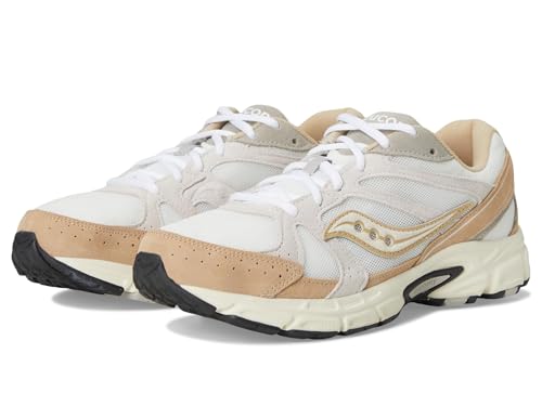 Saucony Unisex-Erwachsene Ride Millennium Sneaker, Weiß/Sand, 12.5 Women/11 Men Saucony Unisex-Erwachsene Ride Millennium Sneaker, Weiß/Sand, 12.5 Women/11 Men von Saucony