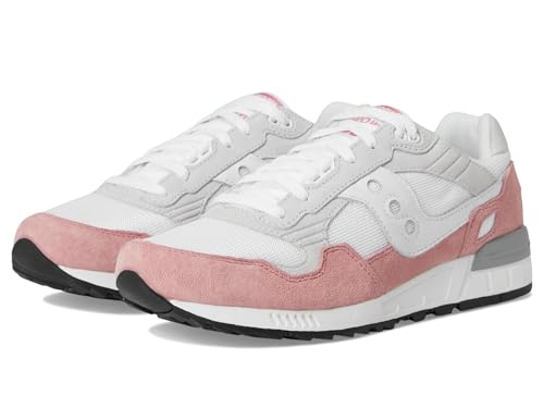 Saucony Unisex-Erwachsene Shadow 5000 Sneaker, Weiß/Lachs, 10 Women/8.5 Men von Saucony