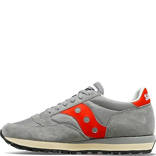 Saucony Unisex Jazz 81 Sneaker Farbe: Rot/Grau/Weiß (63); Größe: EUR 42 | US 8.5 | UK 7.5 von Saucony