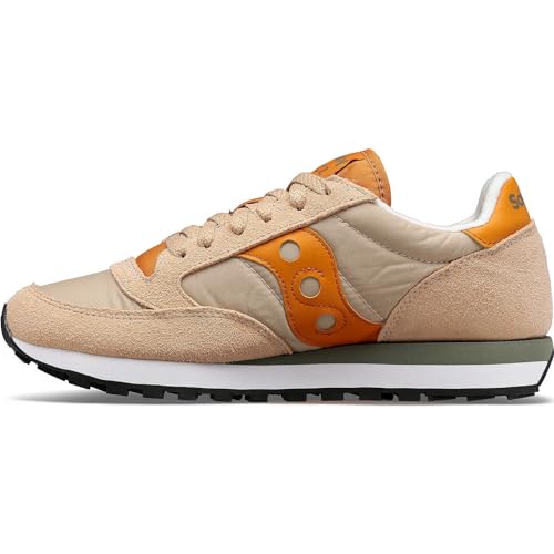 Saucony Unisex Jazz Original Sneaker Farbe: Beige/Orange (655); Größe: EUR 45 | US 11 | UK 10 von Saucony