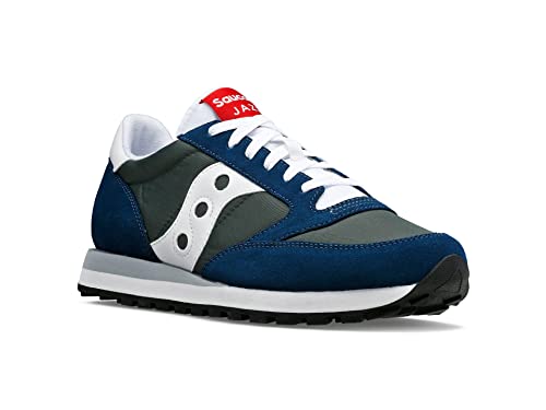Saucony Unisex Jazz Original Sneaker Farbe: Blau/Grau/Weiß (665); Größe: EUR 40.5 | US 7.5 | UK 6.5 von Saucony