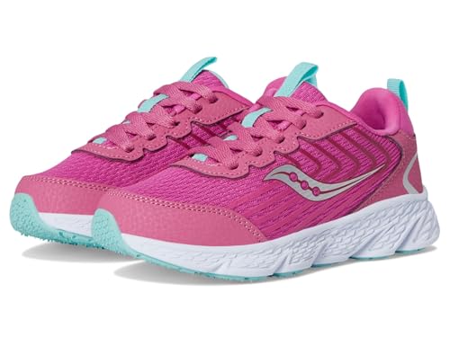 Saucony Unisex Kinder Wind 3.0 (Little Big Kid) Sneaker, rose, 32 EU von Saucony