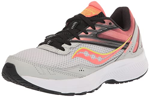 Saucony Women's Cohesion 15 Running Shoe, Fog/Sunstone, 7 von Saucony