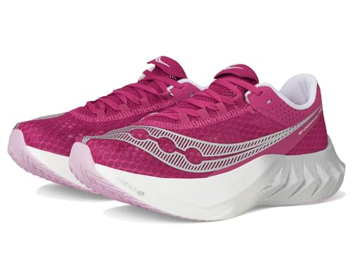 Saucony Women's Endorphin Pro 4 Sneaker, Magenta, 8.5 von Saucony
