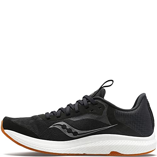 Saucony Women's Freedom 5 Running Shoe, Black/Gum, 10.5 von Saucony