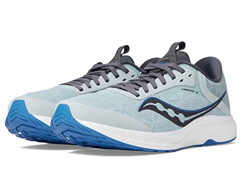 Saucony Women's Freedom 5 Running Shoe, Granite/Shadow, 9.5 von Saucony