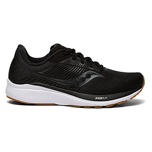 Saucony Women's Guide 14 Running Shoe, Black/Gum, 10 von Saucony