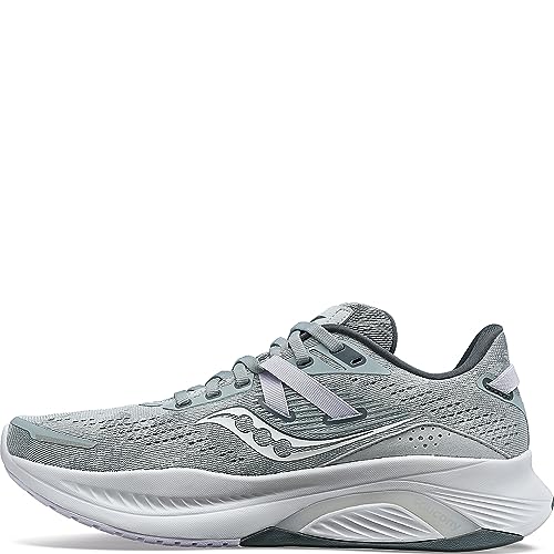 Saucony Women's Guide 16 Sneaker, Concrete/Mauve, 8 von Saucony