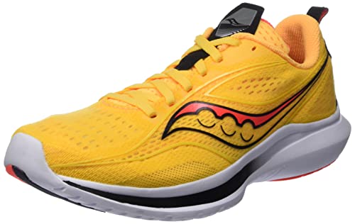 Saucony Women's Kinvara 13 Running Shoe, VIZIGLD/VIZIRED, 5.5 von Saucony