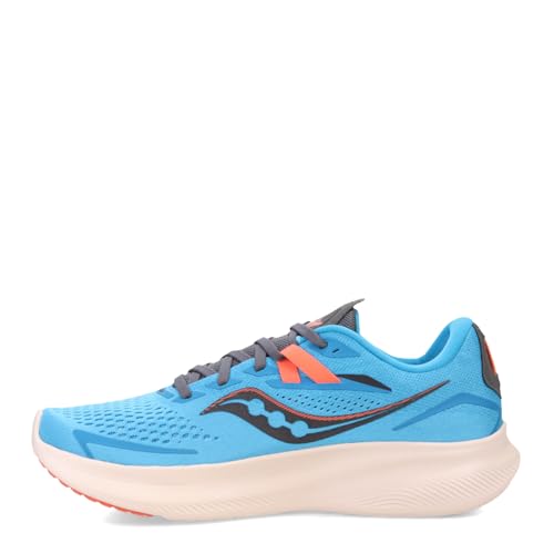 Saucony Ride 15 Damen-Sneaker, Ocean Shadow, 39 EU von Saucony