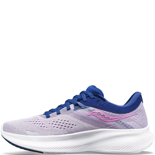 Saucony Women's Ride 16 Sneaker, Mauve/Indigo, 8.5 von Saucony