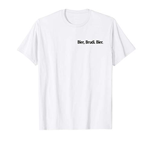 Herren Bier Digga. Bier. Mit Bro, Brudi Lustiges Saufen T-Shirt von Saufen Malle Party Alkohol Shirt Store