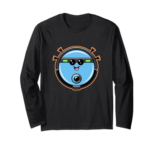 Süßer Saugroboter Roboter Staubsauger Saugroboter Kinder Langarmshirt Süßer Saugroboter Roboter Staubsauger Saugroboter Kinder Langarmshirt von Saugroboter Staubsaugroboter Roboter Bekleidung
