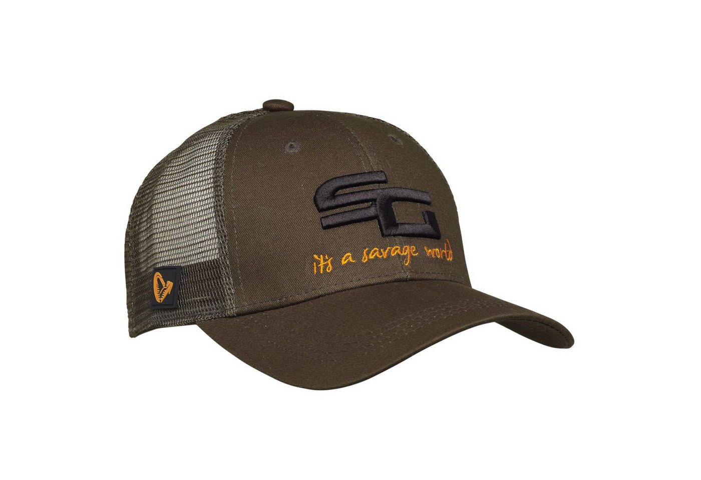 Savage Gear Baseball Cap Savage Gear SG4 Cap One Size Olive Green - Angelcap von Savage Gear