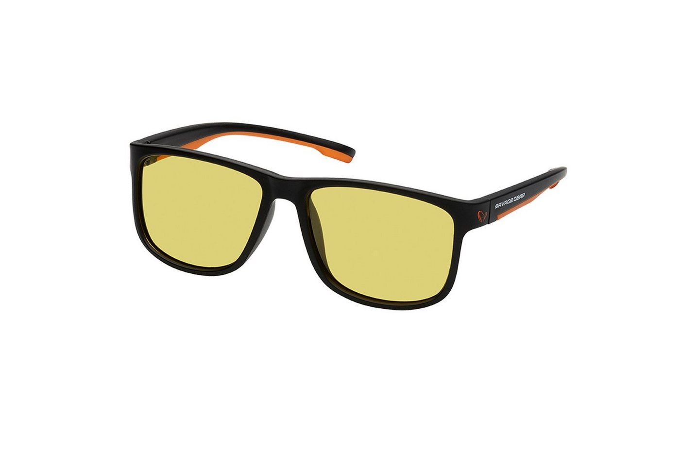 Savage Gear Sonnenbrille Savage Gear Savage1 Polarized Sunglasses Yellow Polarisationsbrille Polbrille Angelbrille Anglerbrille von Savage Gear