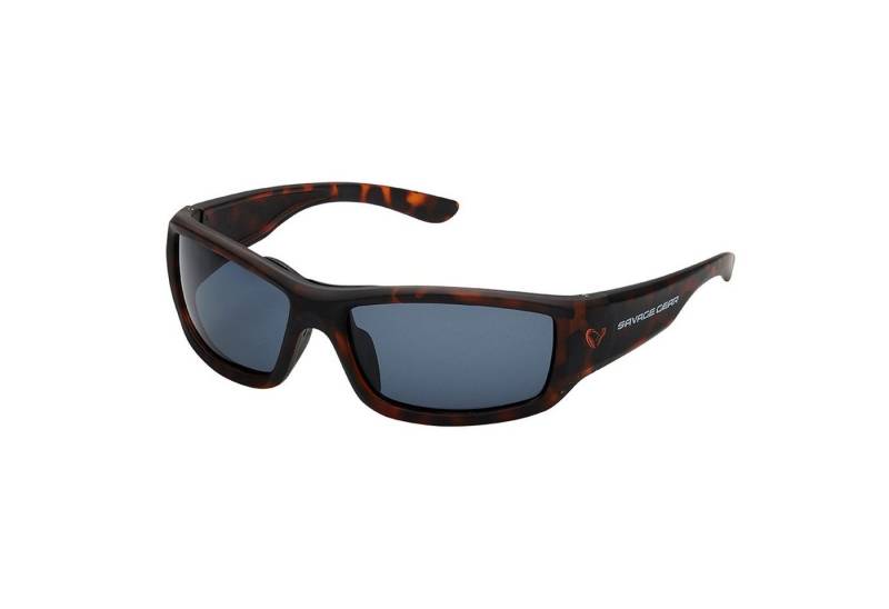 Savage Gear Sonnenbrille Savage Gear Savage2 Polarized Floating Sunglasses Black Polarisationsbrille Polbrille Angelbrille Anglerbrille von Savage Gear